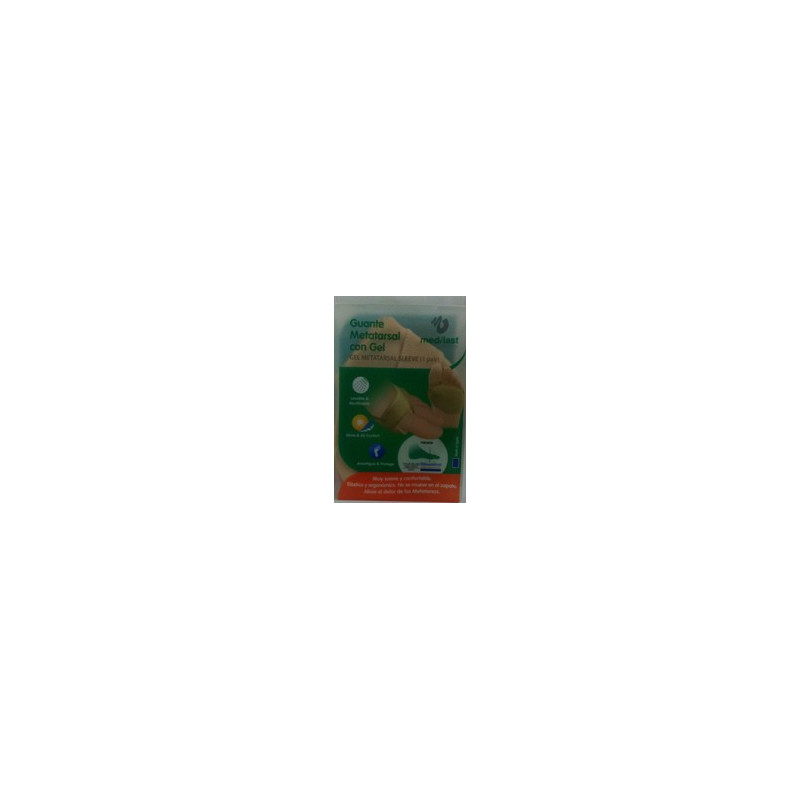 GUANTE METATARSAL CON GEL TALLA S MEDILAST GUANTE METATARSAL CON GEL TALLA S MEDILAST