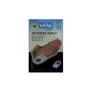 TALONERA DUPLO SILICONA HERBI FEET TALLA M