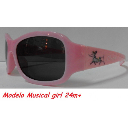 GAFAS SOL CHICCO MODELO GIRL MUSICAL 24M+