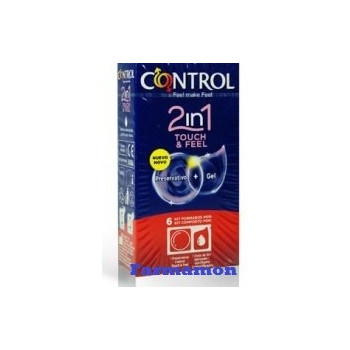 CONTROL 2 IN 1 TOUCH%FEEL 6 UD.