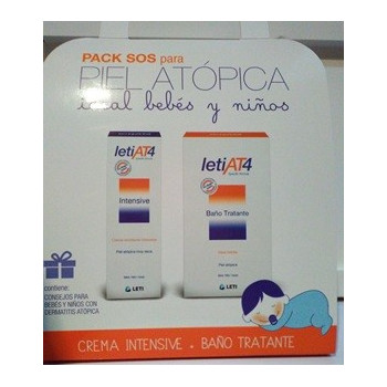 LETI AT4 PACK SOS PIEL ATOPICA BEBES Y NIÑOS