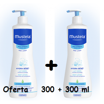 MUSTELA DUPLO HYDRA BEBE 300+300ML