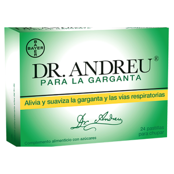 DR ANDREU 24 PASTILLAS PARA LA GARGANTA