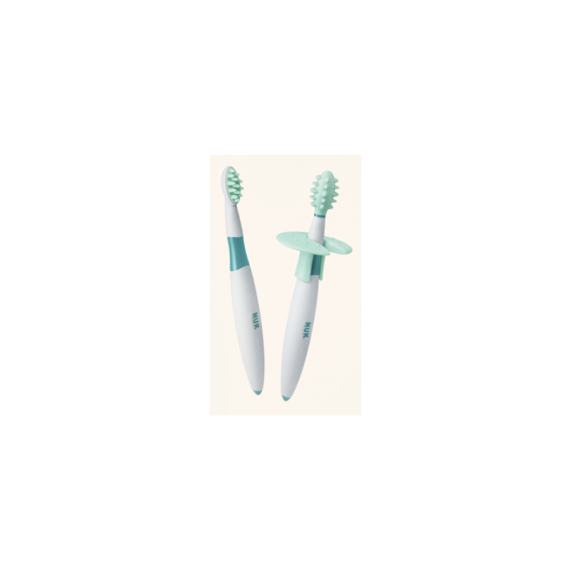 NUK SET CEPILLO DENTAL ENTRENA 6M+