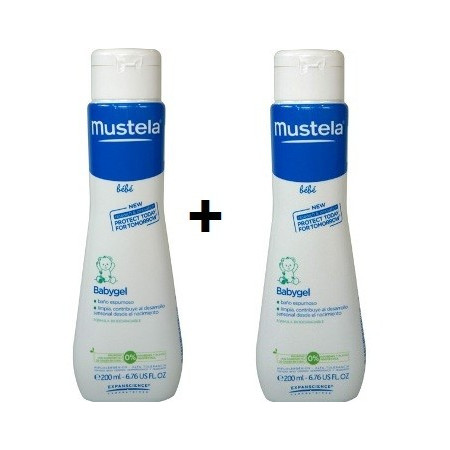 MUSTELA DUPLO BABY GEL 200 + 200ML