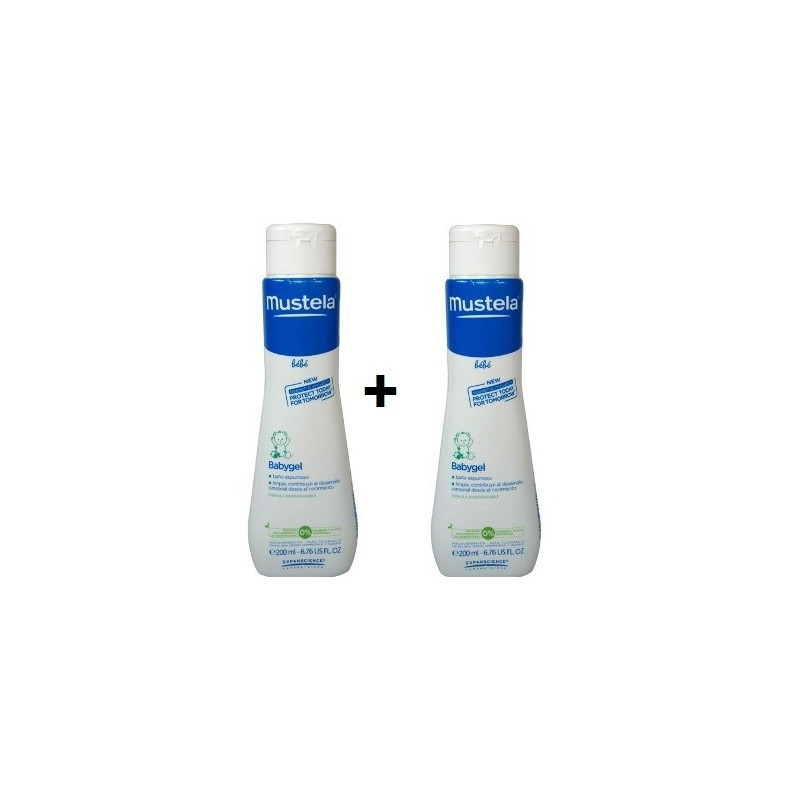 MUSTELA DUPLO BABY GEL 200 + 200ML