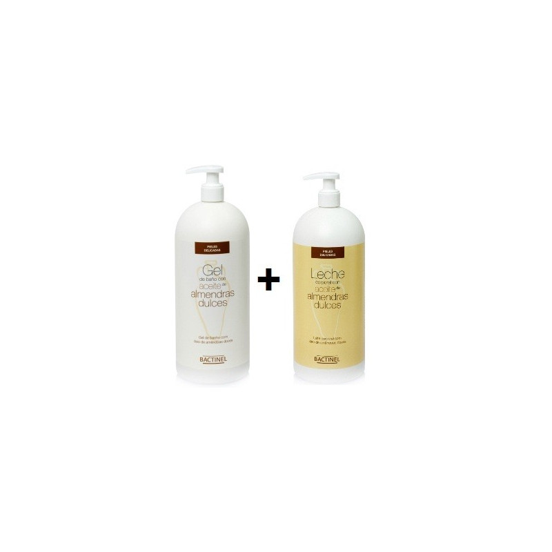 BACTINEL ACEIT ALMNDRS DULCS GEL 750ML+LECHE 750ML BACTINEL ACEIT ALMNDRS DULCS GEL 750ML+LECHE 750ML
