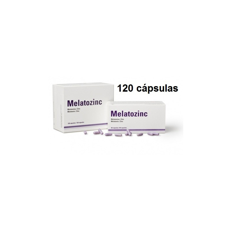 MELATOZINC 120 CAPSULAS