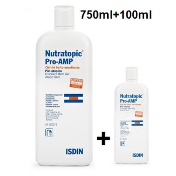 NUTRATOPIC GEL BAÑO 750ML+LOCION 100ML