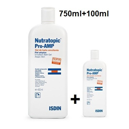 NUTRATOPIC GEL BAÑO 750ML+LOCION 100ML