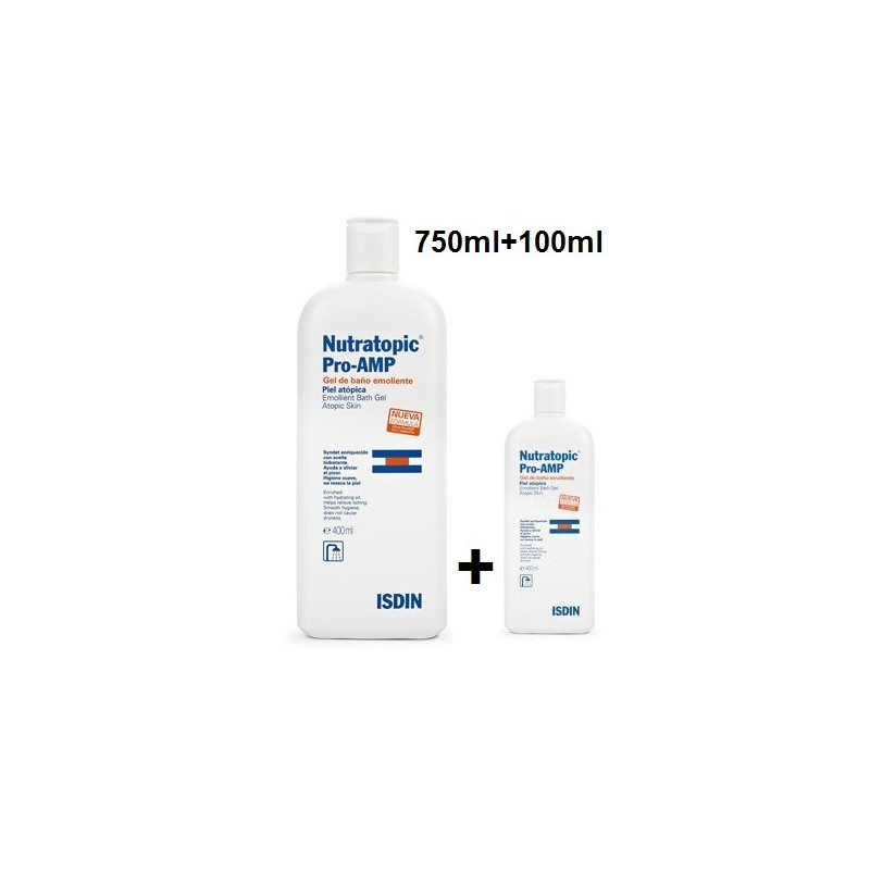 NUTRATOPIC GEL BAÑO 750ML+LOCION 100ML