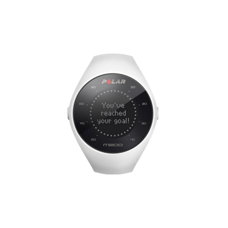 PULSOMETRO POLAR M200 WHITE M/L PULSOMETRO POLAR M200 WHITE M/L