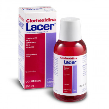 COLUTORIO lacer clorhexidina  200 ml.