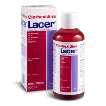 COLUTORIO Lacer Clorhexidina 500 ml.