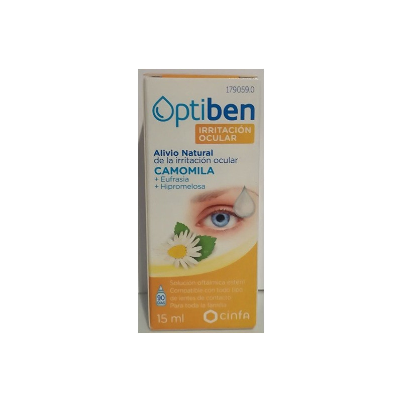 OPTIBEN IRRITACIÓN OCULAR 15ML OPTIBEN IRRITACIÓN OCULAR 15ML