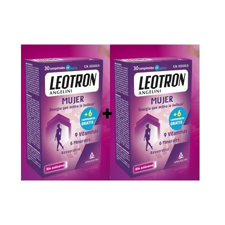 LEOTRON MUJER DUPLO 30+30 COMPR.