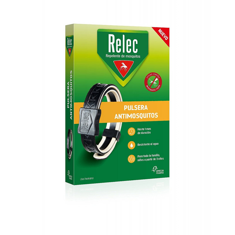 RELEC PULSERA ANTIMOSQUITOS ADULTOS