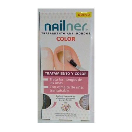 NAILNER TRATAMIENTO ANTI HONGOS COLOR