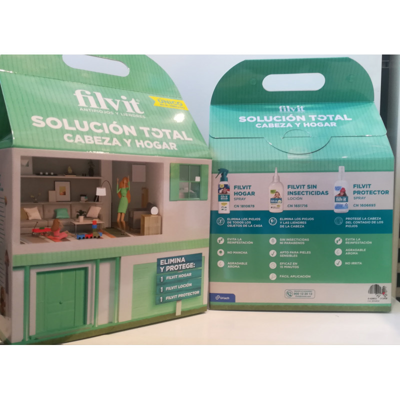 PACK FILVIT CABEZA Y HOGAR PACK FILVIT CABEZA Y HOGAR