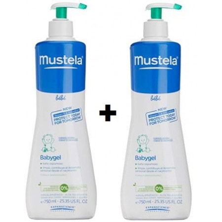 MUSTELA DUPLO BABYGEL 750+750ML