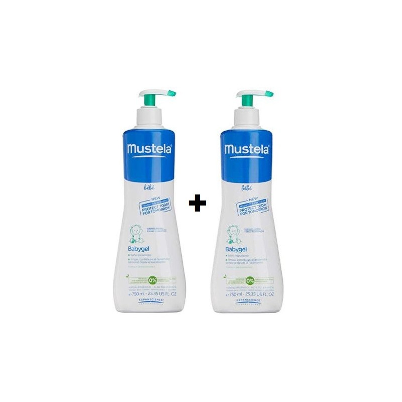 MUSTELA DUPLO BABYGEL 750+750ML