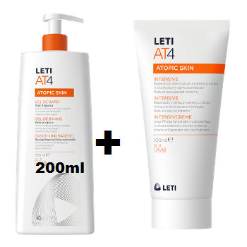 LETI AT4 PACK ATOPIC INTENSIVE CREMA+GEL