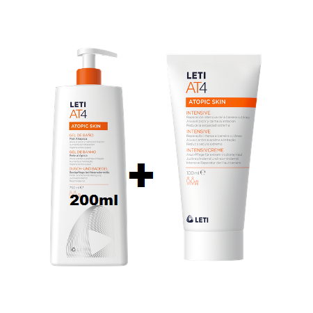 LETI AT4 PACK ATOPIC INTENSIVE CREMA+GEL