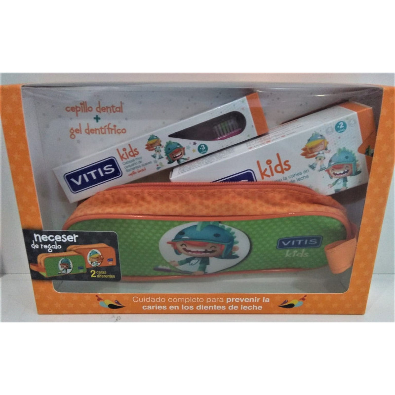 VITIS KIDS GEL+CEPILLO+GADGET