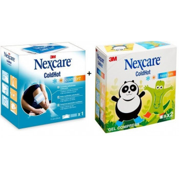 NEXCARE PACK COLD HOT MEDIANO+HAPPY KIDS