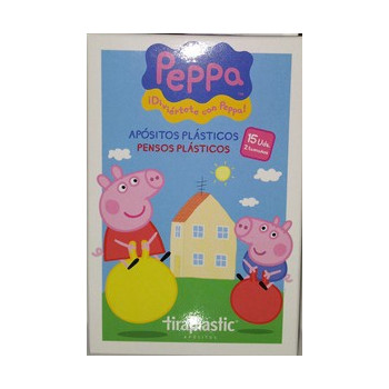 TIRITAS PEPPA PIG 15 UDS